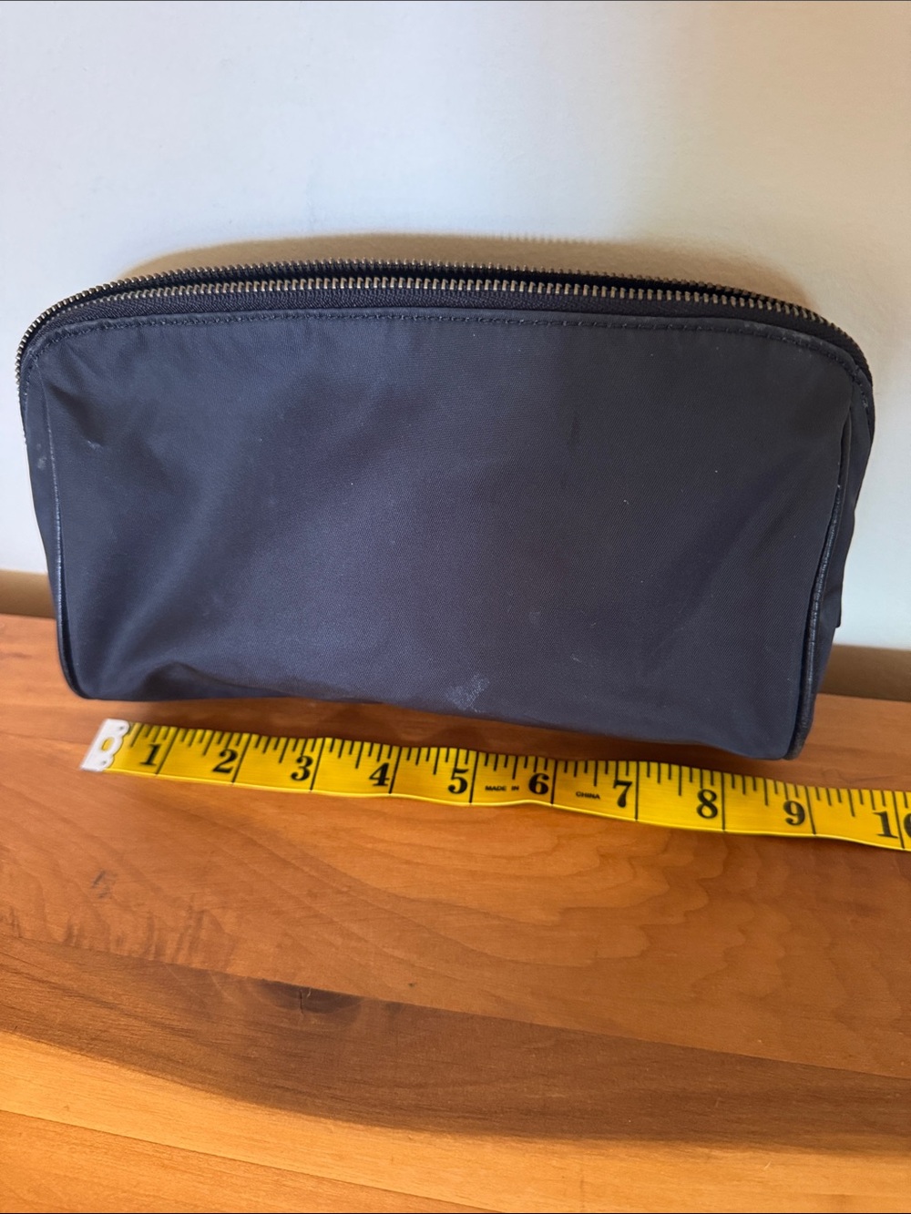 COACH Women’s Cosmetics Pouch Black Zipper Pouch With Inside Pocket - Picture 7 of 9